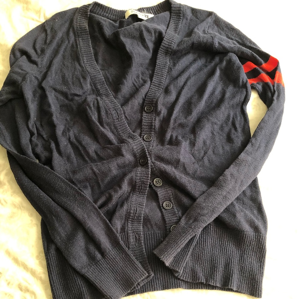 Forever21 Navy Cardigan